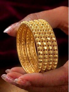 Gold Plated Bangles